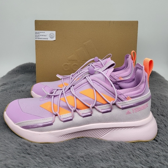 New Adidas TERREX VOYAGER 21 CANVAS TRAVEL SHOES Women's Size 9 - Picture 2 of 8